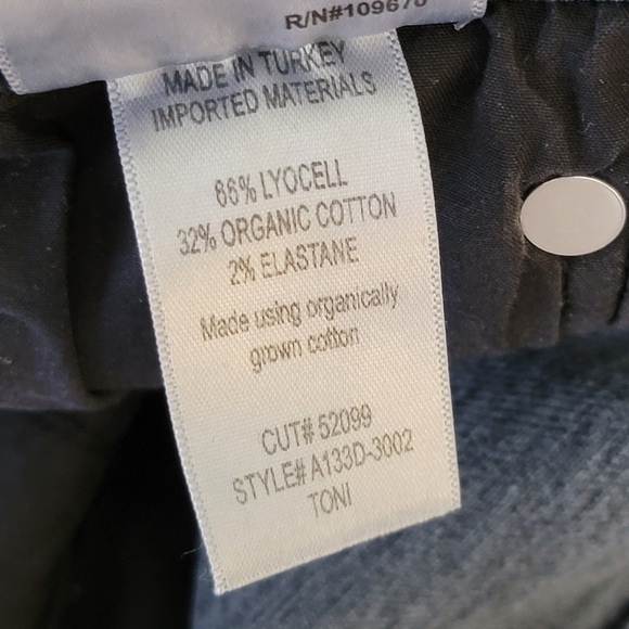 AGOLDE Toni Ankle Fray Hem Jeans - Picture 4 of 10